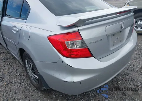 2012 Honda Civic Lx z USA, uszkodzony, nr VIN 19XFB2F50CE070922